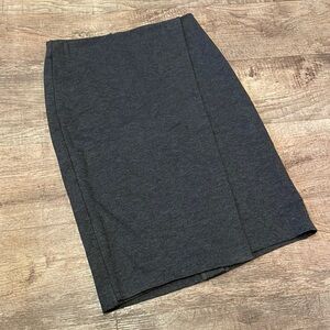 Carmen‎ Marc Valvo Gray Stretch Skirt